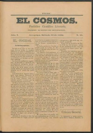 El cosmos.