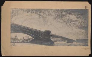 Elbbrücke, Dresden: Ansicht