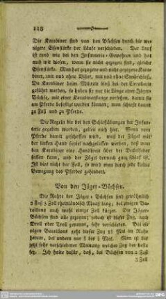 Von den Jäger-Büchsen