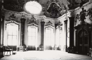 Füssen, Kloster St. Mang : Füssen (Ostallgäu). Kloster St. Mang. Festsaal, Südost-Ecke