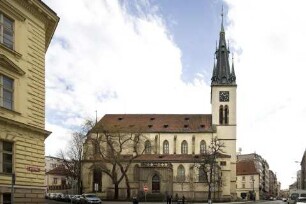 Stadtanlage, Katholische Kirche Sankt Stephan, Prag, Neustadt, Tschechische Republik