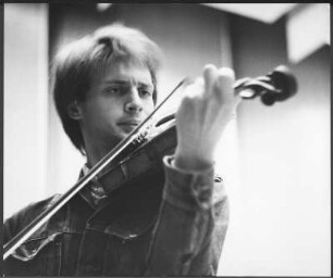 Alexej Koschwanez : Portrait des Violinisten Alexsej Koschwanez