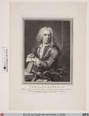 Bildnis Carl von Linné (lat. Carolus Linnaeus)