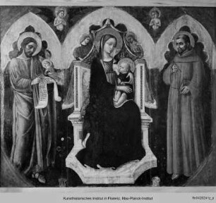 Madonna mit Kind und den Heiligen Matthäus und Franziskus