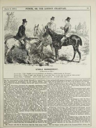 Stable management