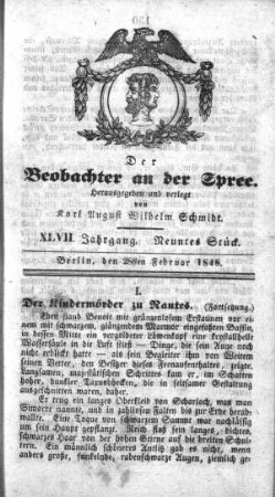 9. Stueck, 28. Februar 1848
