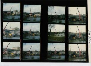 Friedensbrücke, Frankfurt am Main, 1992