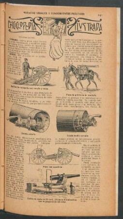 Enciclopedía ilustrada - (Continuación) : Ciencias usuales y conocimientos prácticos