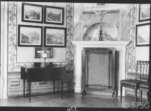 Paretz, Schloss, Arbeitszimmer Friedrich Wilhelm III.