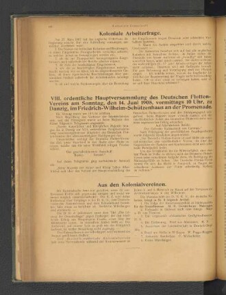 Koloniale Arbeiterfrage.
