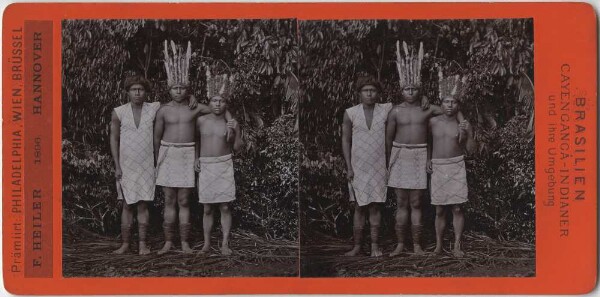 Group of people with nettle shirts and feather jewellery