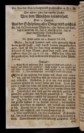 670-680, 1. - 7. Capitel