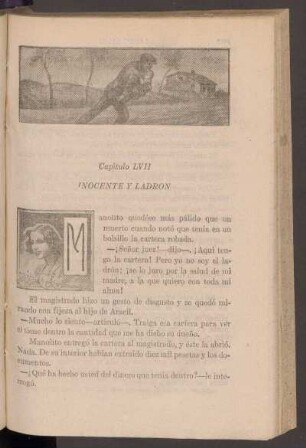 Capítulo LVII - Inocente y ladrón