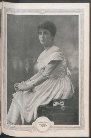 Nota social. - Sra. Celina Le Breton de Regnier