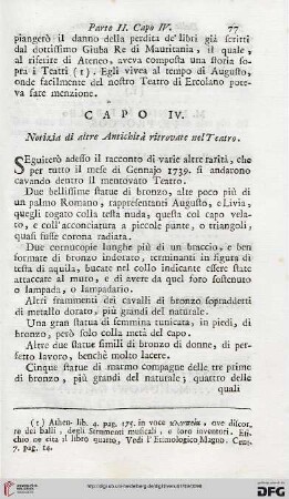 Capo IV