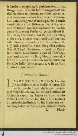 Laurentius Surius