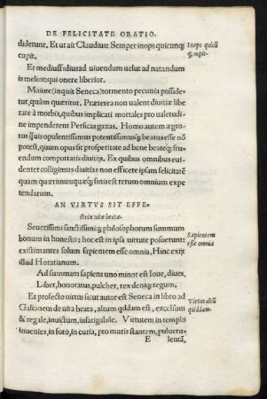 An Virtus Sit Effectrix vitae beatae.