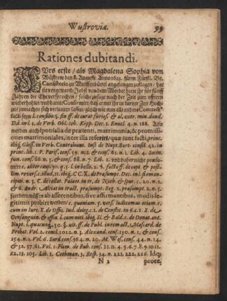 Rationes dubitandi.