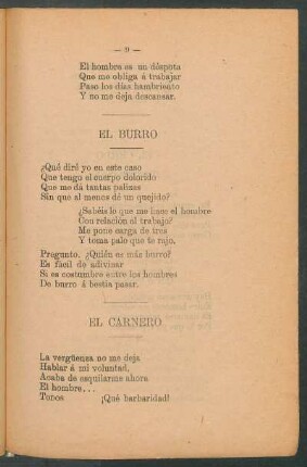 El burro