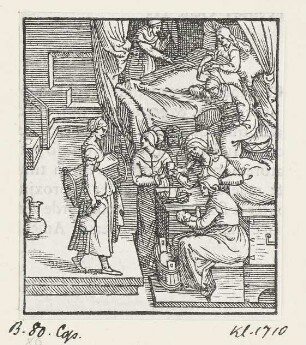 Geburt Mariens, aus: "Marienleben"