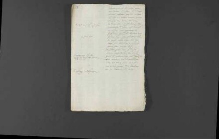Schriftwechsel zwischen Pfalzgraf Wolfgang und Herzog Christoph von Württemberg wegen Raubüberfällen auf dem Hahnenkamm, Störungen des Landfriedens sowie Auseinandersetzungen um die Herrschaft Heidenheim.