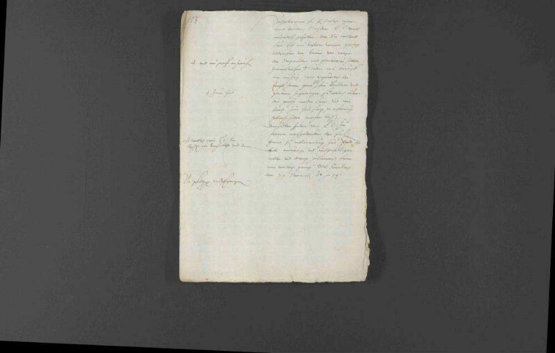 Schriftwechsel zwischen Pfalzgraf Wolfgang und Herzog Christoph von Württemberg wegen Raubüberfällen auf dem Hahnenkamm, Störungen des Landfriedens sowie Auseinandersetzungen um die Herrschaft Heidenheim.