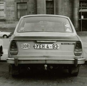 Skoda, Ansicht von hinten