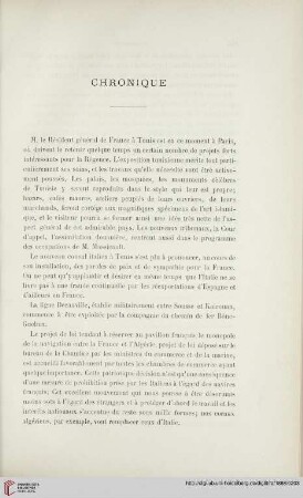 Chronique