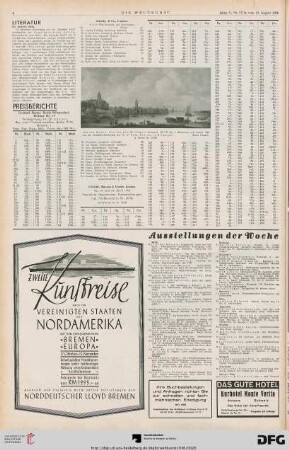 Nr. 33/34 (23. Aug. 1936), S. 4: Preisberichte