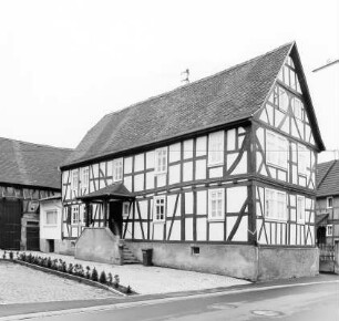 Fachwerkwohnhaus; Nidda, Friedenstraße 15