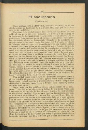 El año literario - (Continuación)