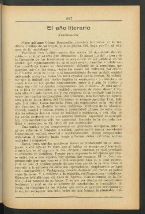 El año literario - (Continuación)