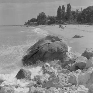 Strand am Schwarzen Meer
