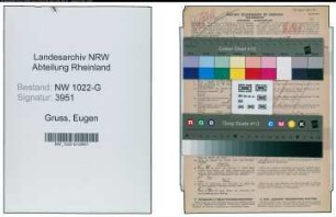 Entnazifizierung Eugen Gruss , geb. 07.07.1891 (Arzt)