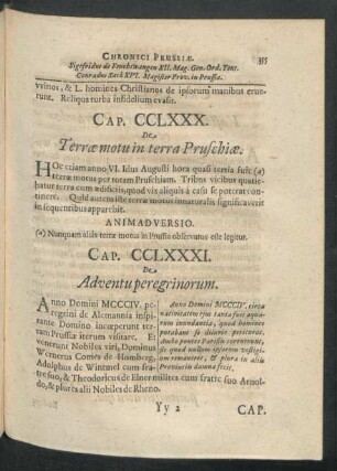 Caput CCLXXXI. - CCC.