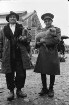 Turnu Severin: Bauer und Soldat mit Lämmchen