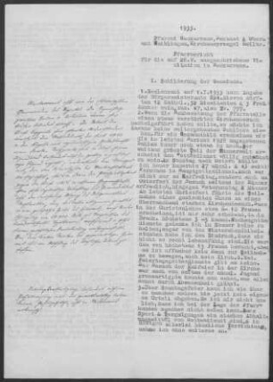 Neckarrems: Pfarrbericht 1933
