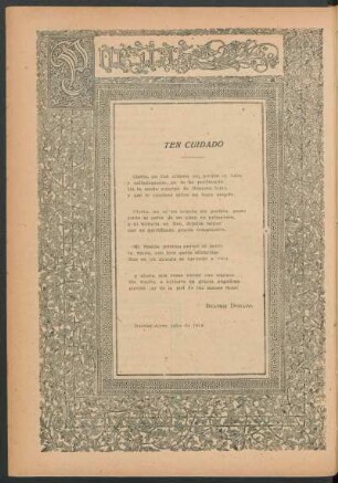 Poesías : Ten cuidado