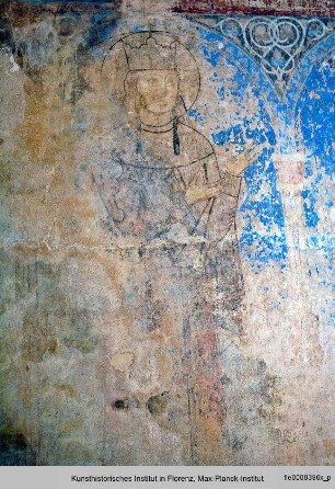 Die Ausmalung der Sankt Nikolauskirche : Die Ausmalung des nördlichen Querhauses : Die Königliche Familie vor Christus