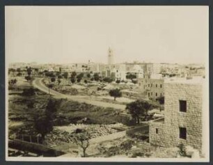 Jerusalem Blick zum WMCA Turm