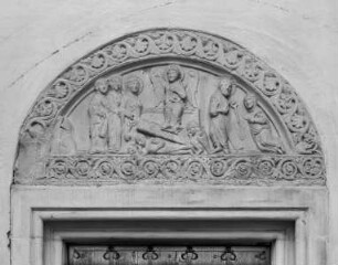 Die drei Frauen am Grabe und der auferstandene Christus als Gärtner