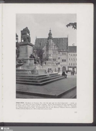 Schweinfurt. Marktplatz mit Rathaus