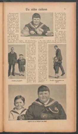 Un niño coloso