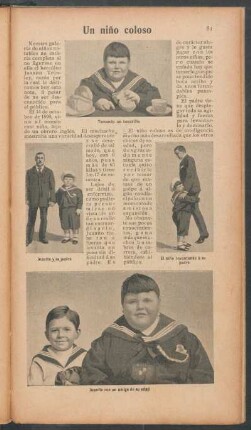 Un niño coloso