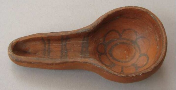 Clay spoon