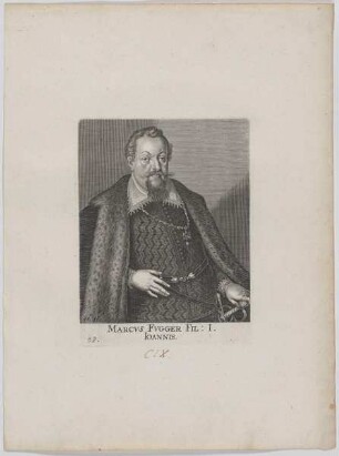 Bildnis des Marcvs Fvgger