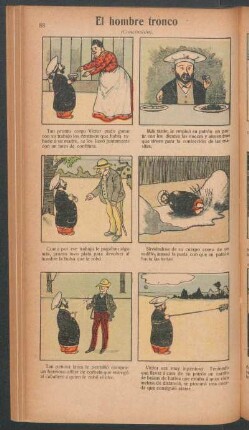 El hombre tronco (Conclusión) - [Cómic]