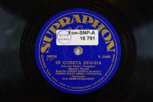 In questa reggia : from the Opera "Turandot" / Giacomo Puccini
