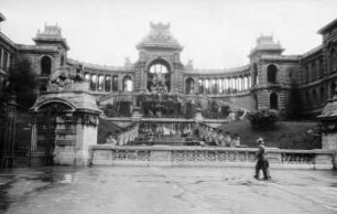Frankreich, Marseille : Reiseaufnahmen aus Frankreich, Marseille. Palais Longchamp