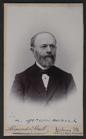 Porträt Gustav Hollack